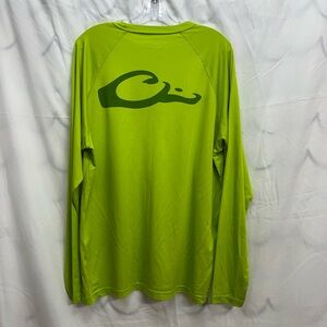 Drake Lime Green Long Sleeve Tee